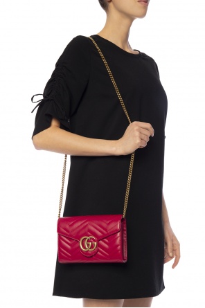 'gg marmont' quilted shoulder bag, zdjęcie 2 'gg marmont' quilted shoulder bag od Gucci